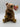 Ty Beanie Babies Pecan Plush Standing Bear Retired