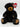 Ty Beanie Baby "Ivan" 1993 - The Attic Treasures Collection Jointed Black Bear